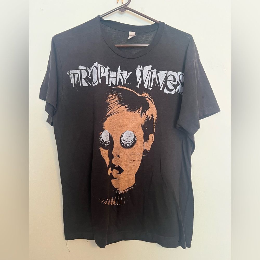 Trophy Wife Black Graphic T-Shirt